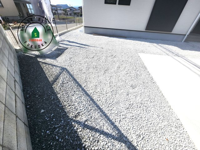 糟屋郡須恵町上須恵第25-2棟（4号棟）の庭|お庭で自由な時間を過ごせます。