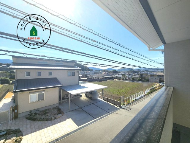 糟屋郡須恵町上須恵第25-2棟（4号棟）の展望|窓から緑が見える物件も魅力的です。
