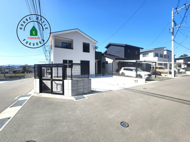 糟屋郡須恵町上須恵第25-2棟（4号棟）の前面道路含む現地写真|見学の時間などお気軽にお問い合わせ下さい。