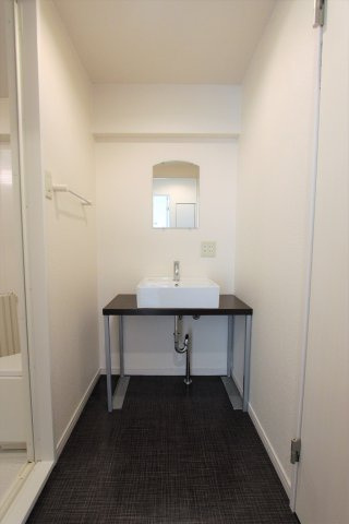 メゾンしかたの洗面所