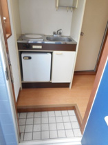 落ち着いた玄関です