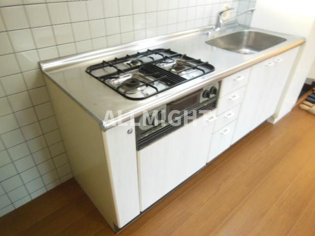 川崎市多摩区宿河原２丁目の賃貸マンションのキッチン|★お部屋探しはオールマイト不動産までご相談下さい♪