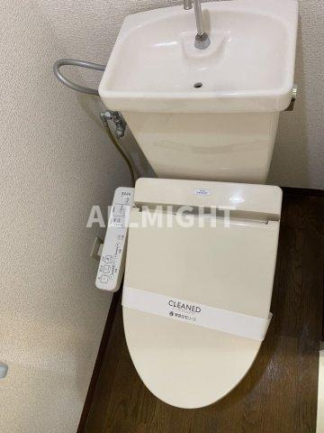 川崎市多摩区宿河原２丁目の賃貸マンションのトイレ|★お部屋探しはオールマイト不動産までご相談下さい♪