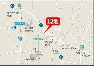 中古戸建　熊谷市柿沼448-20（リフォーム住宅）の地図