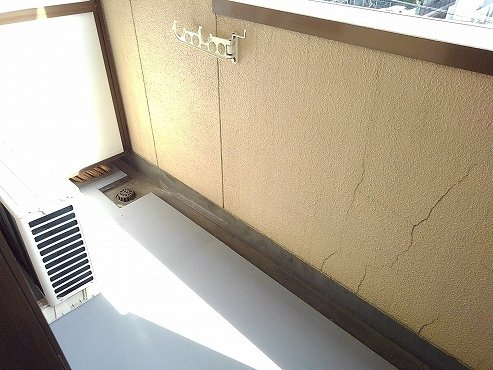メゾンソレイユのバルコニー