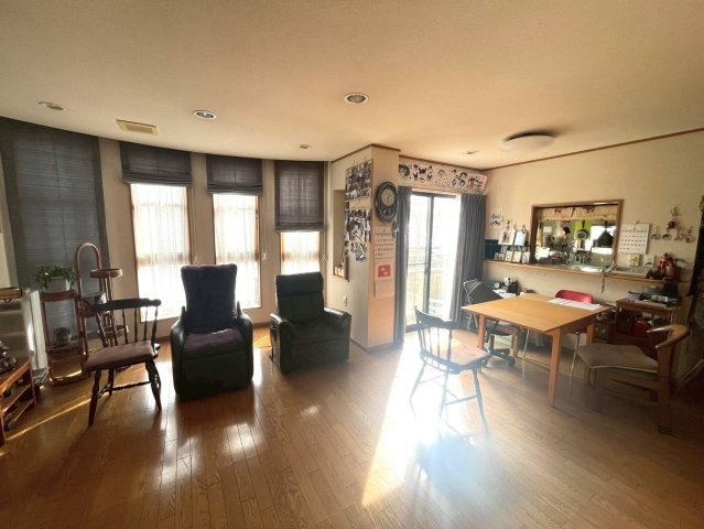 前橋市若宮町四丁目既存住宅の居間・リビング