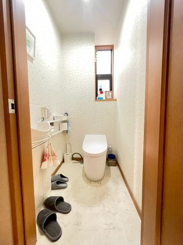 前橋市若宮町四丁目既存住宅のトイレ