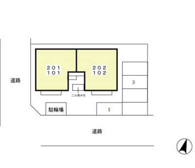 【区画図】 | ボナールＵ