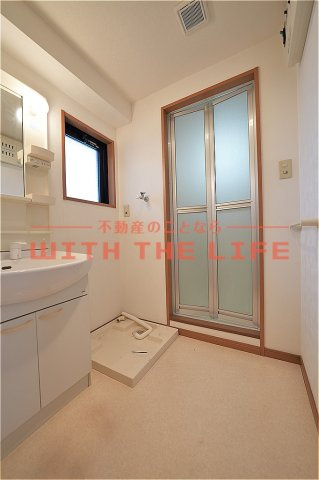 サンピーノ【キャッシュバック対象物件】の洗面所|広い洗面スペース