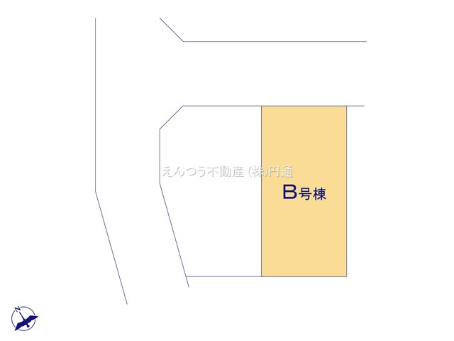 ハートフルタウン滝ノ水2期の区画図
