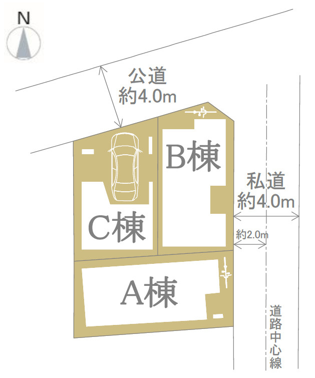 大田区西六郷1丁目　新築戸建　残1棟の区画図|区画図

現地ご見学希望・資料請求などお気軽にお問い合わせ下さい！
03-5990-5201