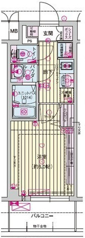 【間取り】 | プレサンス天王寺ヴィヴァン