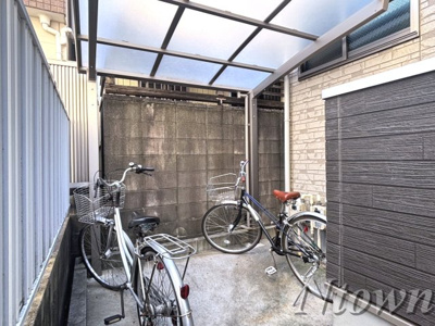 【その他共用部分】 | Patina中村本町 | 駐輪場です