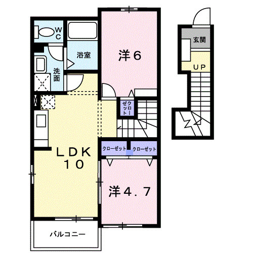 リオ・ラド・パティオ　Ｂの間取り