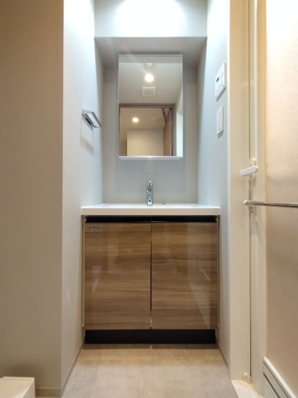 クレイシアIDZ浅草の洗面所