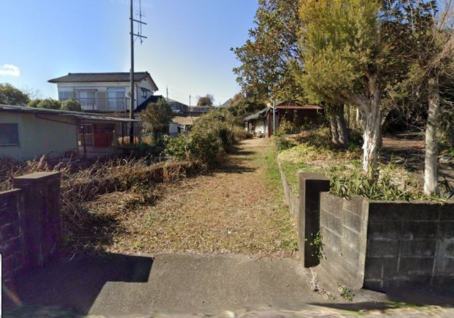 都城市志比田町の売地の外観