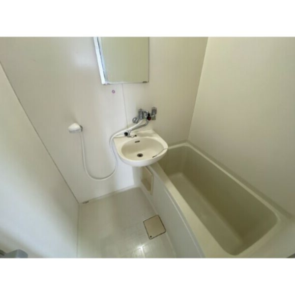 北口ハイツの浴室