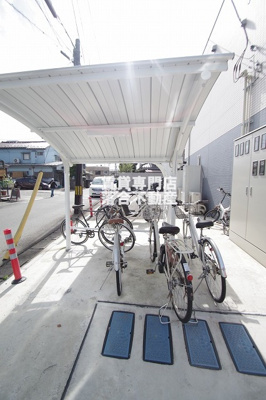 【その他共用部分】 | リバーサイドカネヤマ | 敷地内駐輪場完備