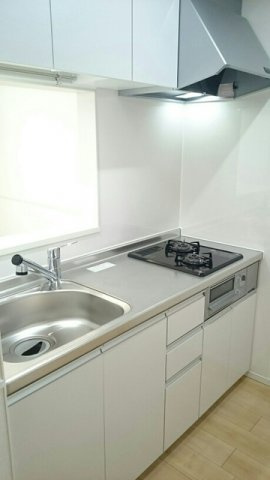 クレアージュのキッチン|きれいなキッチンです