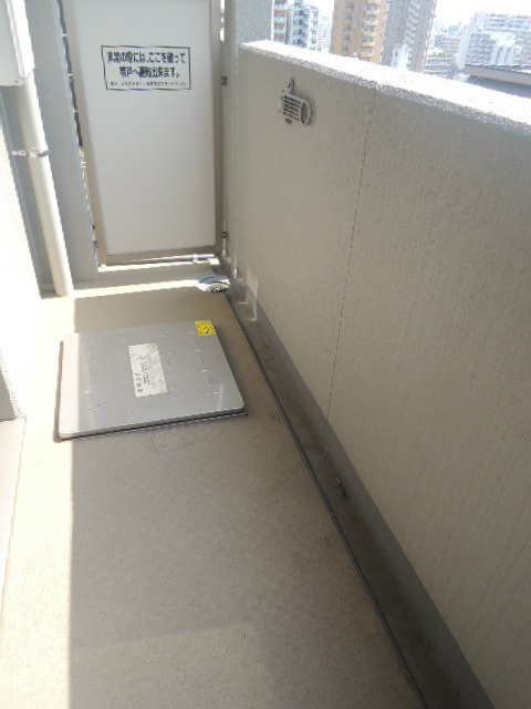 エスリード中山手県庁前のバルコニー