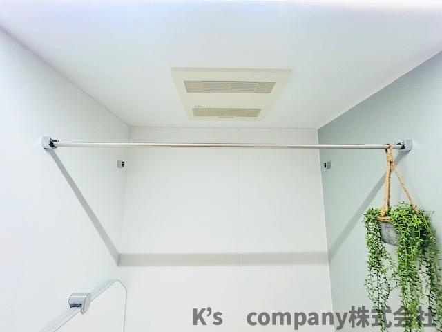 茅ヶ崎市緑が浜　ライオンズマンション茅ヶ崎グランコースト　2階の設備|長雨の続く時期のお洗濯物の悩みを解消できる浴室乾燥機付き☆