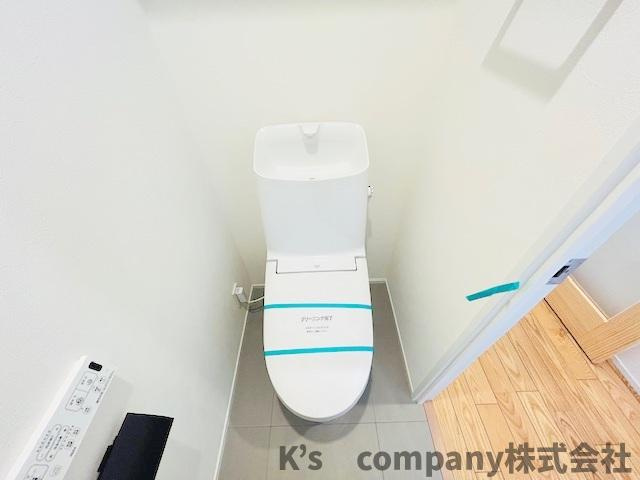 茅ヶ崎市緑が浜　ライオンズマンション茅ヶ崎グランコースト　2階のトイレ|清潔感のあるトイレ◇