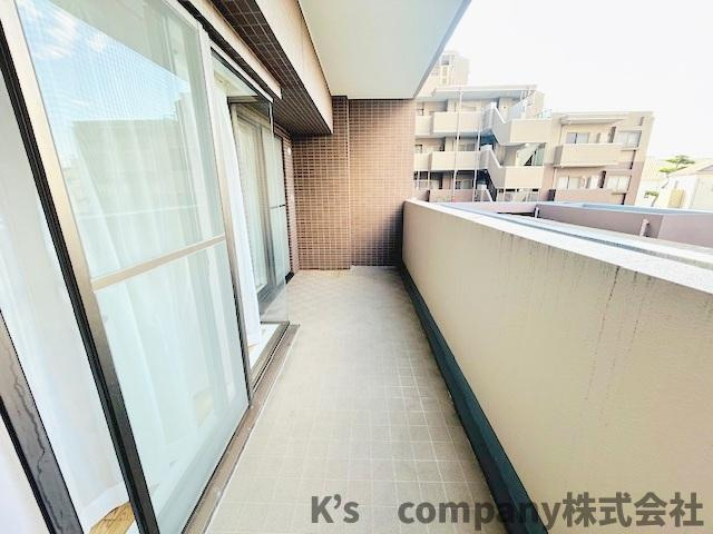 茅ヶ崎市緑が浜　ライオンズマンション茅ヶ崎グランコースト　2階のバルコニー|バルコニー☆