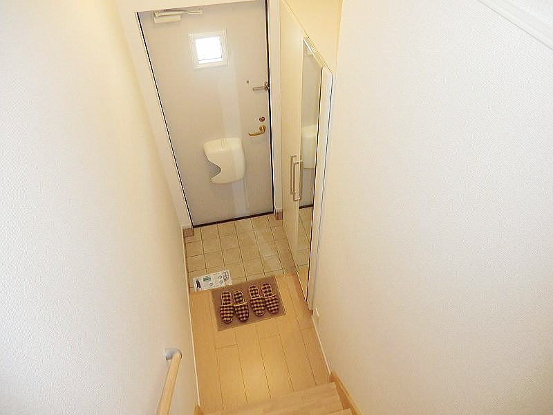 グラースクローⅡの玄関