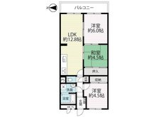 【間取り】 | ☆宇治大久保コープＡ棟
