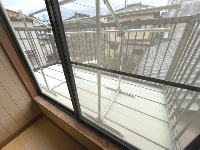 藤岡市藤岡　中古900①のバルコニー