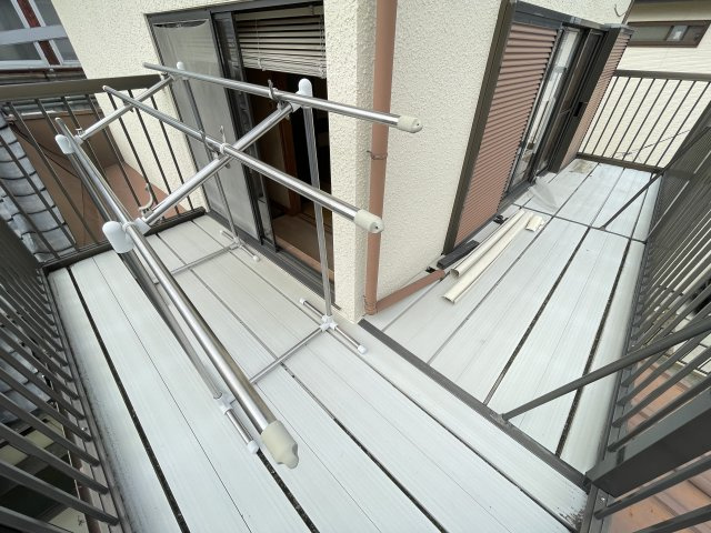 藤岡市藤岡　中古900①のバルコニー