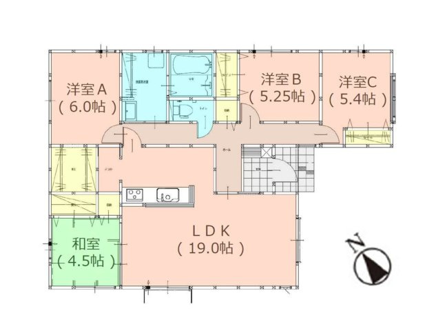 福岡市東区三苫2丁目第6-3棟(5号棟)