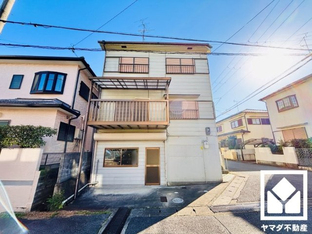 宇治市伊勢田町中ノ田のバルコニー