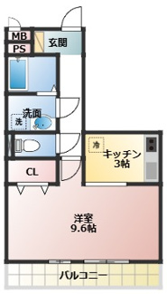 【間取り】 | yukoto  B棟