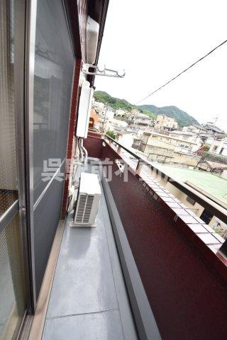 小柴クリーニングマンションのバルコニー