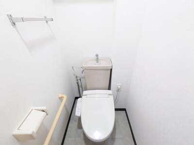 【トイレ】 | キャピタルマンション志木 | 落ち着いたトイレです