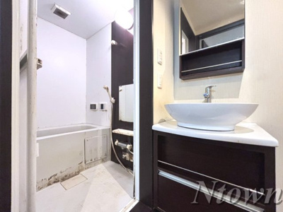 【洗面所】 | Creo中村公園弐番館 | ゆったりとスペースのある洗面所