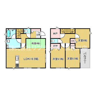 【間取り】 | 南備後２号棟