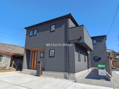 【外観】 | リーブルガーデン岡崎市能見町－１号棟 | 【1号棟】土地面積：162.92㎡/建物面積：106.01㎡