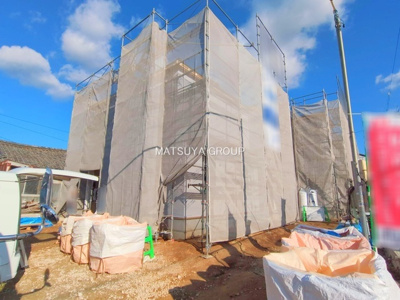 【外観】 | リーブルガーデン岡崎市能見町－１号棟 | 【1号棟】土地面積：162.92㎡/建物面積：106.01㎡