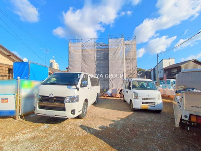 【前面道路含む現地写真】 | リーブルガーデン岡崎市能見町－１号棟