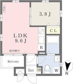 Ｃｈｅｒｉｍ日比野の間取り