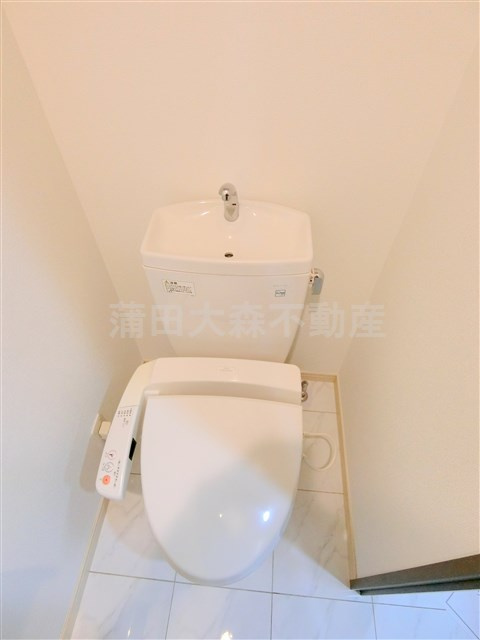 パレステュディオ大森WESTのトイレ|温水洗浄機便座付きのトイレ
