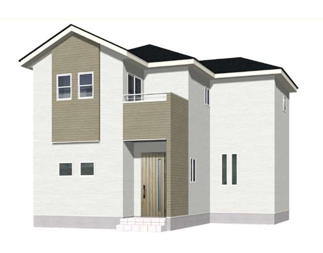よかタウン／菊池郡大津町下町２期／１号棟の外観
