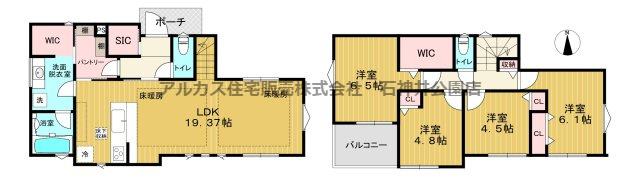 練馬区大泉学園町５丁目　新築一戸建　西武池袋線　大泉学園