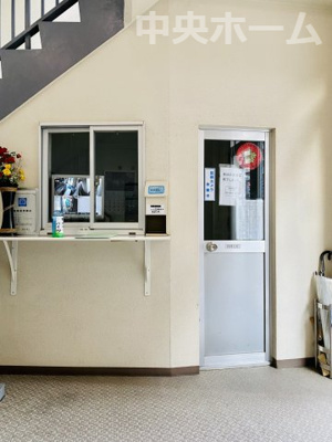 【受付】 | サクラハイツ | 受付(管理人室)。