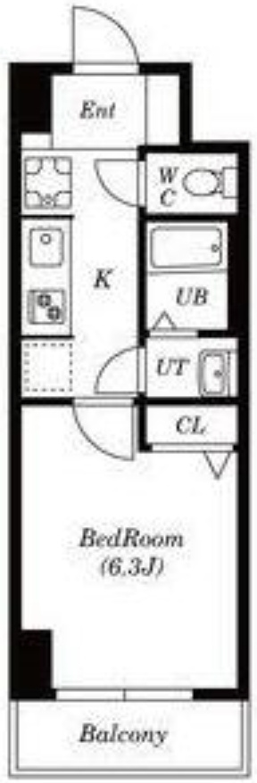 セントランド所沢の間取り