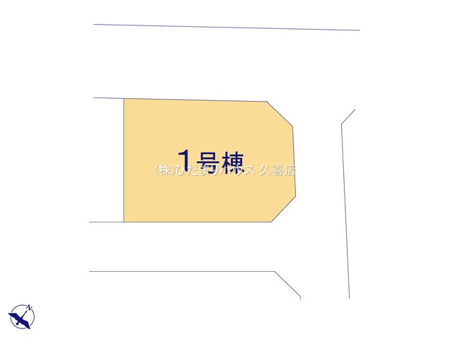 久喜市葛梅　新築一戸建て　グラファーレの区画図|全1区画