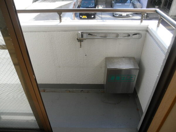 エトワール桜新町のバルコニー