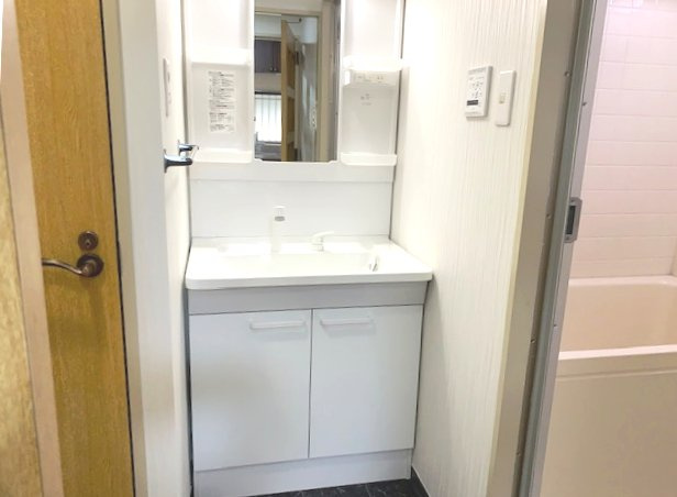 フクロク・ハイマンション２号館の独立洗面台|※イメージ写真